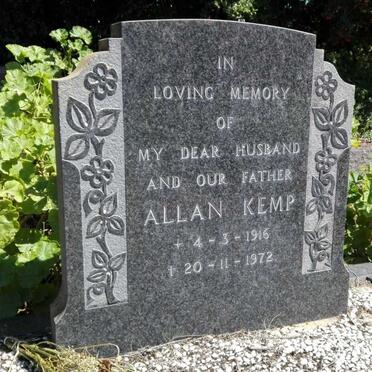 KEMP Allan 1916-1972