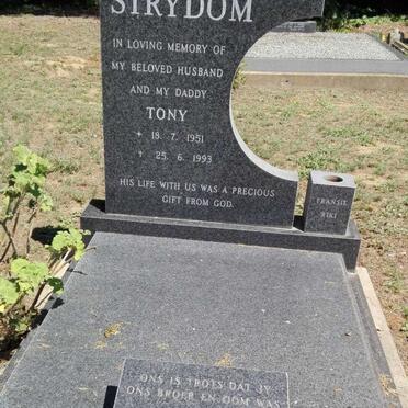 STRYDOM Tony 1951-1993