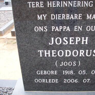 BASSON Joseph Theodorus 1918-2006