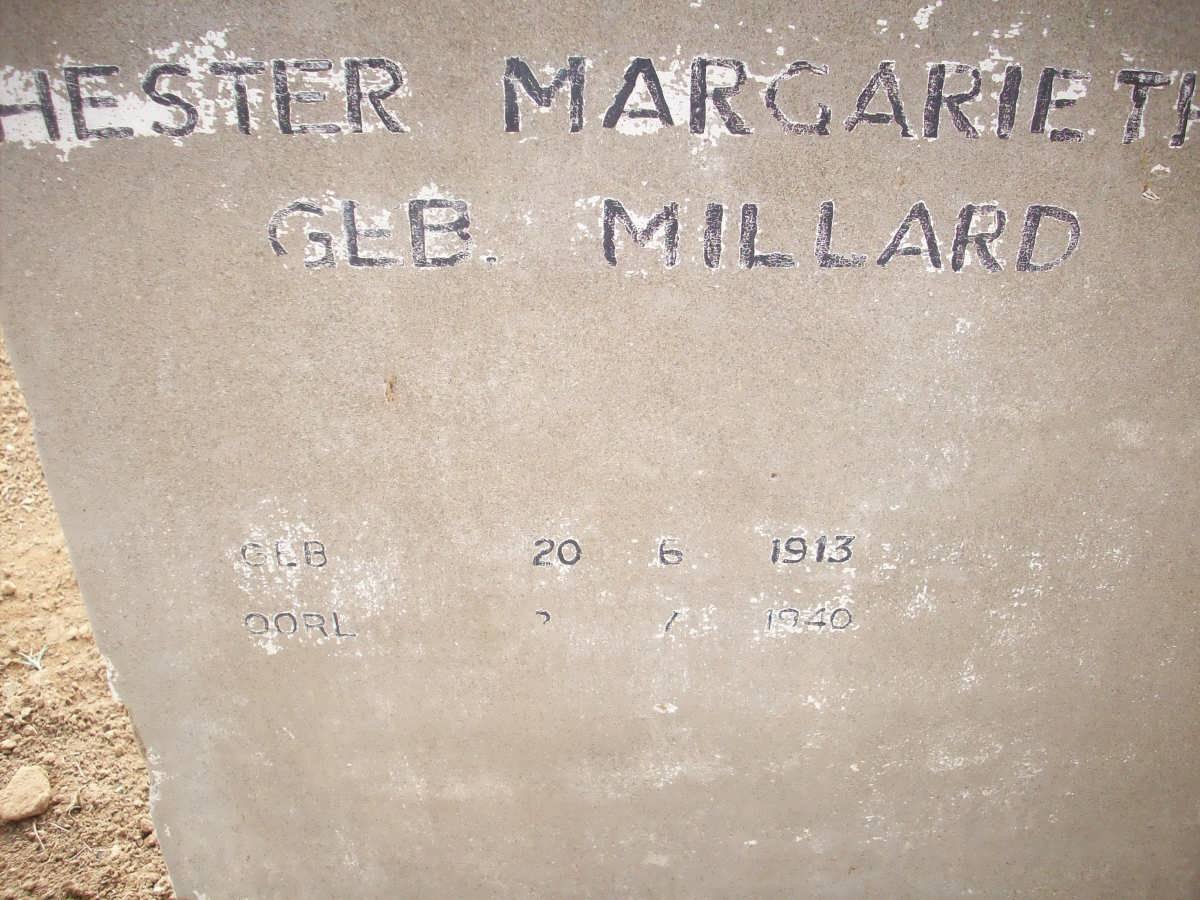 CLAASSEN Hester Margarietha nee MILLARD 1913-1940