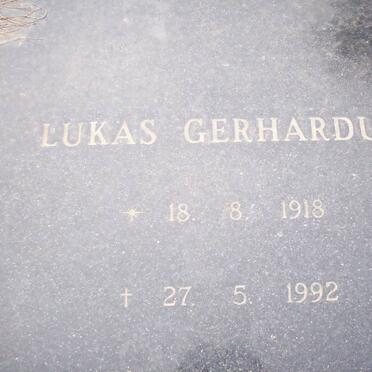 COETZEE Lukas Gerhardus 1918-1992 &amp; Anna Elizabeth PIETERSE 1922-1993