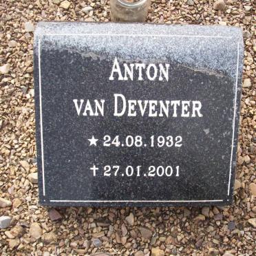DEVENTER Anton, van 1932-2001