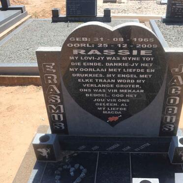 ERASMUS Jacobus 1965-2009