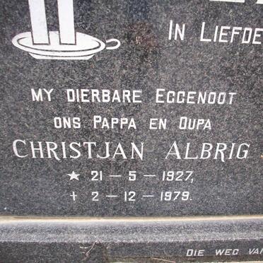 HERSELMAN Christjan Albrig 1927-1979