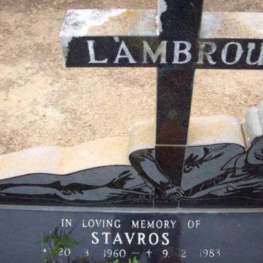 LAMBROU Stavros 1960-1983