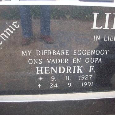 LIEBENBERG Hendrik F. 1927-1991