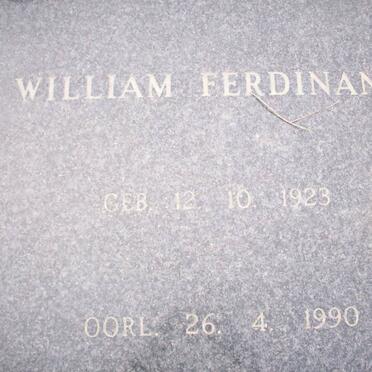 MEYER William Ferdinand 1923-1990