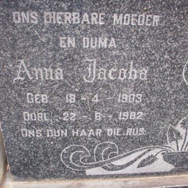 NELL Anna Jacoba 1903-1982