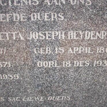 NELL Joseph Heydenrych 1861-1938