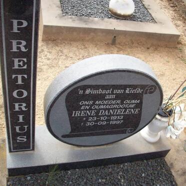PRETORIUS Irene Danielene 1913-1997
