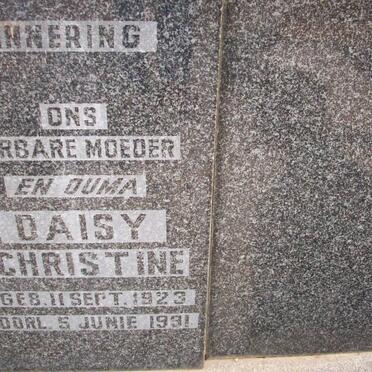 ROSSOUW Gabriel Gideon 1921-1961 &amp; Daisy Christine 1923-1991 :: ROSSOUW Gilfillan Eksteen 1951-2013