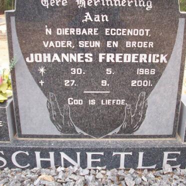 SCHNETLER Johannes Frederick 1966-2001