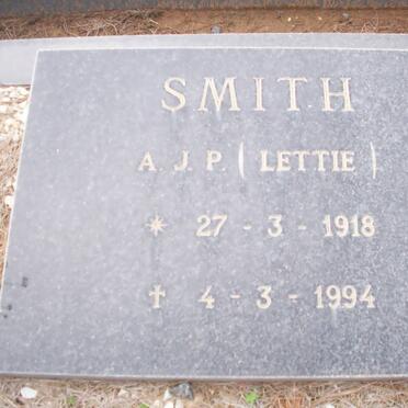 SMITH A.J.P. 1918-1994