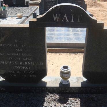 WAIT Charles Bernhard 1937-1983 