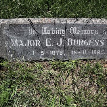 BURGESS E.J. 1878-1965