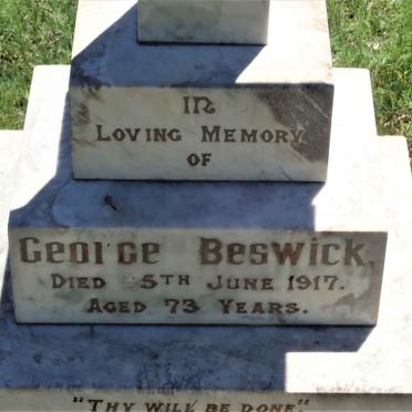BESWICK George -1917