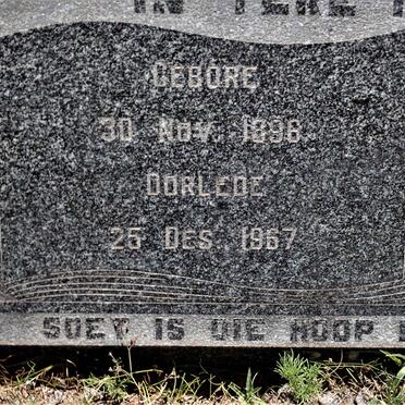 BENADE Andries Johannes 1896-1967