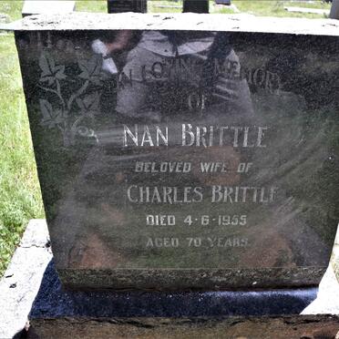 BRITTLE Charles Richard -1842 &amp; Nan -1955