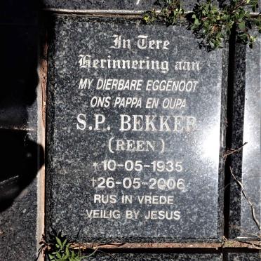 BEKKER S.P. 1935-2006
