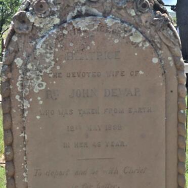 DEWAR John -1915 &amp; Beatrice -1892