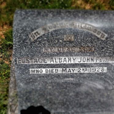 FERGUS Eustace Albany John -1928