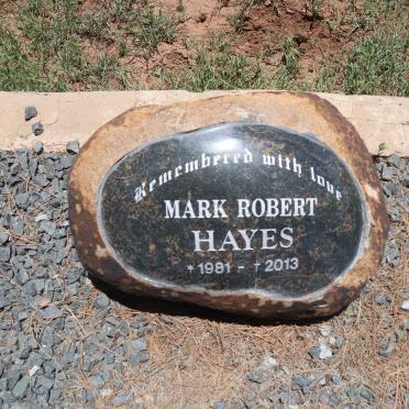 HAYES Mark Robert 1981-2013