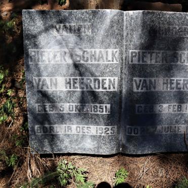 HEERDEN Pieter Schalk, van 1851-1925 :: VAN HEERDEN Pieter Schalk 1880-1928