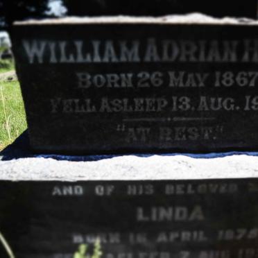 HART William Adrian 1867-1921 &amp; Linda 1875-1932