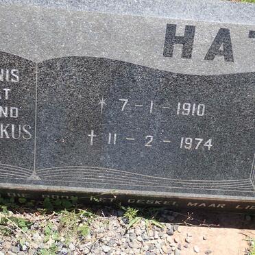 HATTINGH Johannes Lodewykus 1910-1974 &amp; Helena Catharina 1913-2008