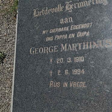 HATTINGH George Marthinus 1910-1994