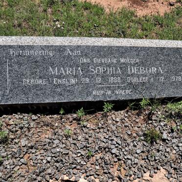 HEERDEN Adriaan Cornelius, van 1887-1960 &amp; Maria Sophia Debora ENSLIN 1888-1978