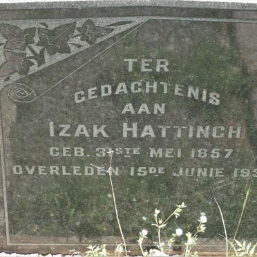 HATTINGH Izak 1857-1933