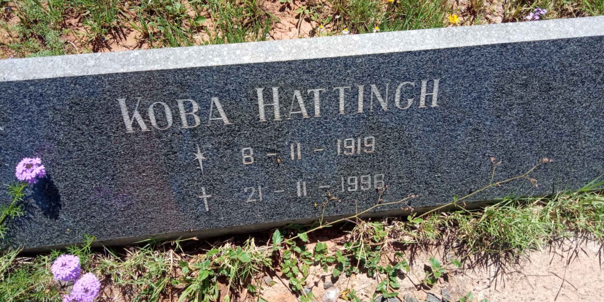 HATTINGH Koba 1919-1996