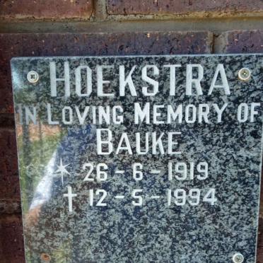 HOEKSTRA Bauke 1919-1994