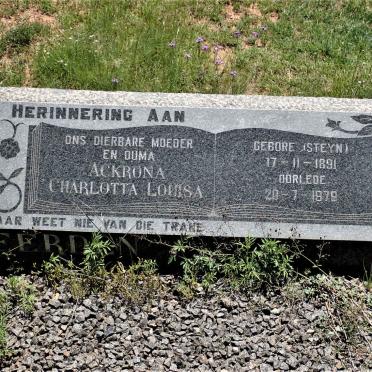 HEERDEN Hendrik Adriaan, van 1889-1969 &amp; Ackrona Charlotta Louisa STEYN 1891-1979