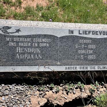 HEERDEN Hendrik Adriaan, van 1889-1969 &amp; Ackrona Charlotta Louisa STEYN 1891-1979