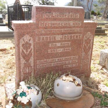 JOUBERT Babsie nee NOPPE 1898-1944