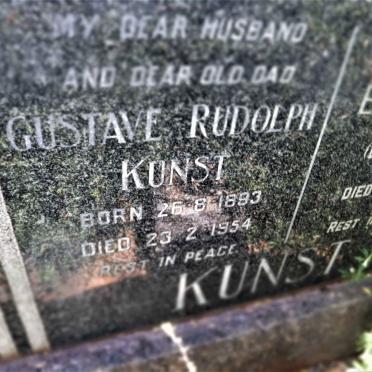KUNST Gustave Rudolph 1893-1954 &amp; Eunice PRICE -1958