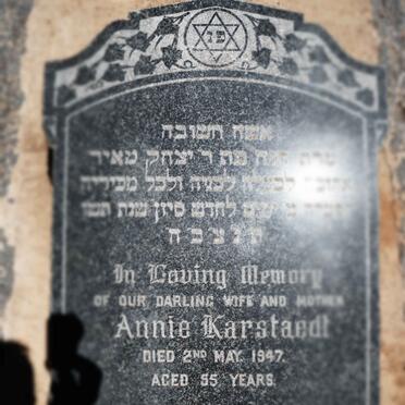 KARSTAEDT Annie -1947