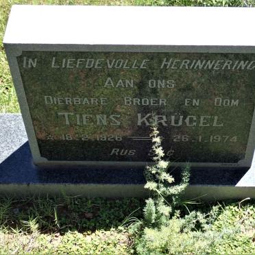 KRUGEL Tiens 1926-1974