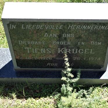 KRUGEL Tiens 1926-1974