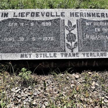 KOCK Hendrik Frederick, de 1890-1978 &amp; Johanna Francina DE WET 1892-1962