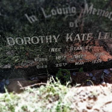 LEVEY Dorothy Kate nee STANLEY 1886-1954