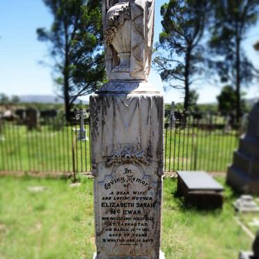 MCEWAN Elizabeth Sarah -1911