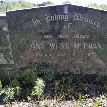 MCEWAN Ann West -1964