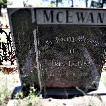 MCEWAN Iris Louisa -1972