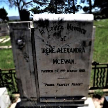 MCEWAN Irene Alexandra -1961