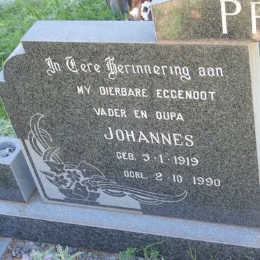 PRETORIUS Johannes 1919-1990 &amp; Elizabeth Helena MARAIS 1912-1995 :: MARAIS Susarah Fredrika 1925-1991