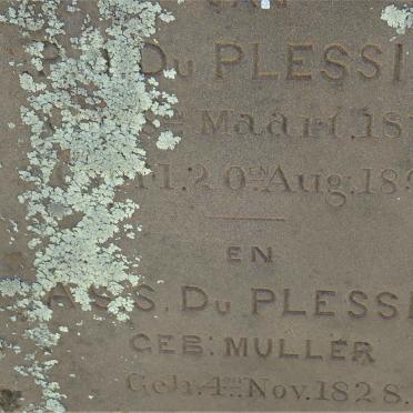 PLESSIS P.J., du 1821-1897 &amp; A.S.S. MULLER 1828-1900