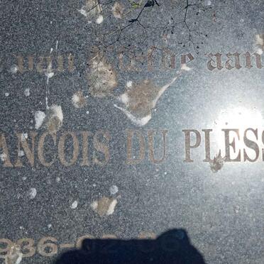 PLESSIS Jacob Francois, du 1936-1997